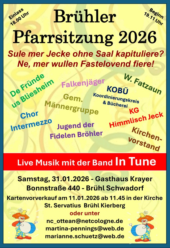 Karnevalsplakat_Sitzung_2026 (c) KÖB St. Servatius TP