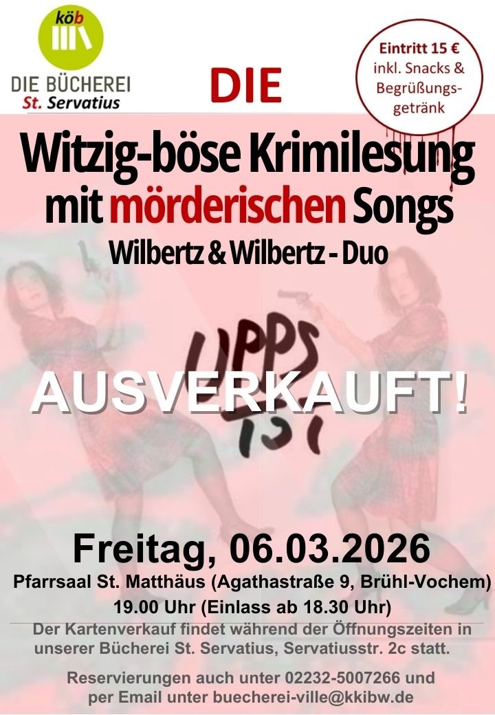 Plakat_Wilbertz_2026_Druck.pdf Ausverk (c) RR KÖB St. Servatius