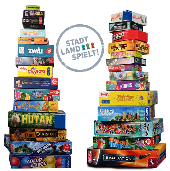 Spieltürme-Auswahl 2025 (c) Stadt - Land - Spielt